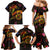 Cook Islands Family Matching Mermaid Dress and Hawaiian Shirt Octopus Plumeria Polynesian Tattoo