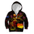 Cook Islands Kid Hoodie Octopus Plumeria Polynesian Tattoo