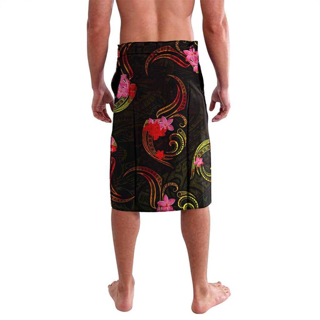 Cook Islands Lavalava Octopus Plumeria Polynesian Tattoo