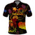 Cook Islands Polo Shirt Octopus Plumeria Polynesian Tattoo