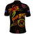 Cook Islands Polo Shirt Octopus Plumeria Polynesian Tattoo
