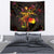 Cook Islands Tapestry Octopus Plumeria Polynesian Tattoo