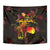 Cook Islands Tapestry Octopus Plumeria Polynesian Tattoo