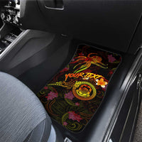 Tuvalu Car Mats Octopus Plumeria Polynesian Tattoo