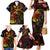 Tuvalu Family Matching Mermaid Dress and Hawaiian Shirt Octopus Plumeria Polynesian Tattoo