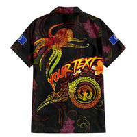 Northern Mariana Islands Family Matching Mermaid Dress and Hawaiian Shirt Octopus Plumeria Polynesian Tattoo