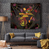 Northern Mariana Islands Tapestry Octopus Plumeria Polynesian Tattoo
