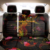 Marshall Islands Back Car Seat Cover Octopus Plumeria Polynesian Tattoo