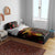 Marshall Islands Bedding Set Octopus Plumeria Polynesian Tattoo