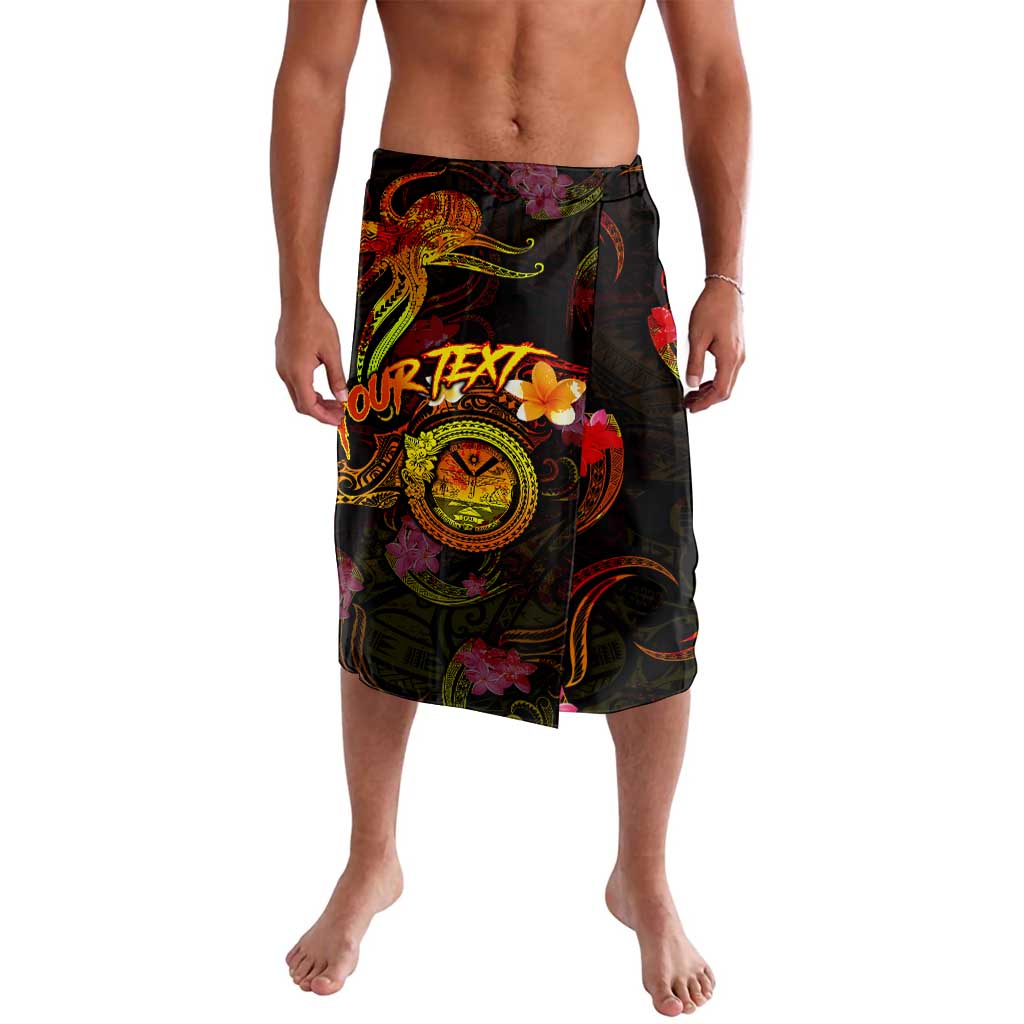 Marshall Islands Lavalava Octopus Plumeria Polynesian Tattoo