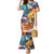 Custom The Philippines 126th Independence Anniversary Family Matching Mermaid Dress and Hawaiian Shirt Art Style