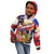 Personalized Philippines Independence Day Kid Hoodie Polynesia Filipinas Eagle Hibiscus