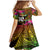 Personalised Vanuatu Independence Day 30 July Family Matching Mermaid Dress and Hawaiian Shirt Hibiscus Polynesian Pattern