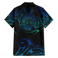 Sea Animal Polynesia Family Matching Off The Shoulder Long Sleeve Dress and Hawaiian Shirt Polynesian Pattern DT02 - Polynesian Pride