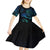Sea Animal Polynesia Kid Short Sleeve Dress Polynesian Pattern