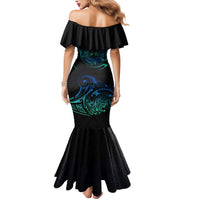 Sea Animal Polynesia Mermaid Dress Polynesian Pattern