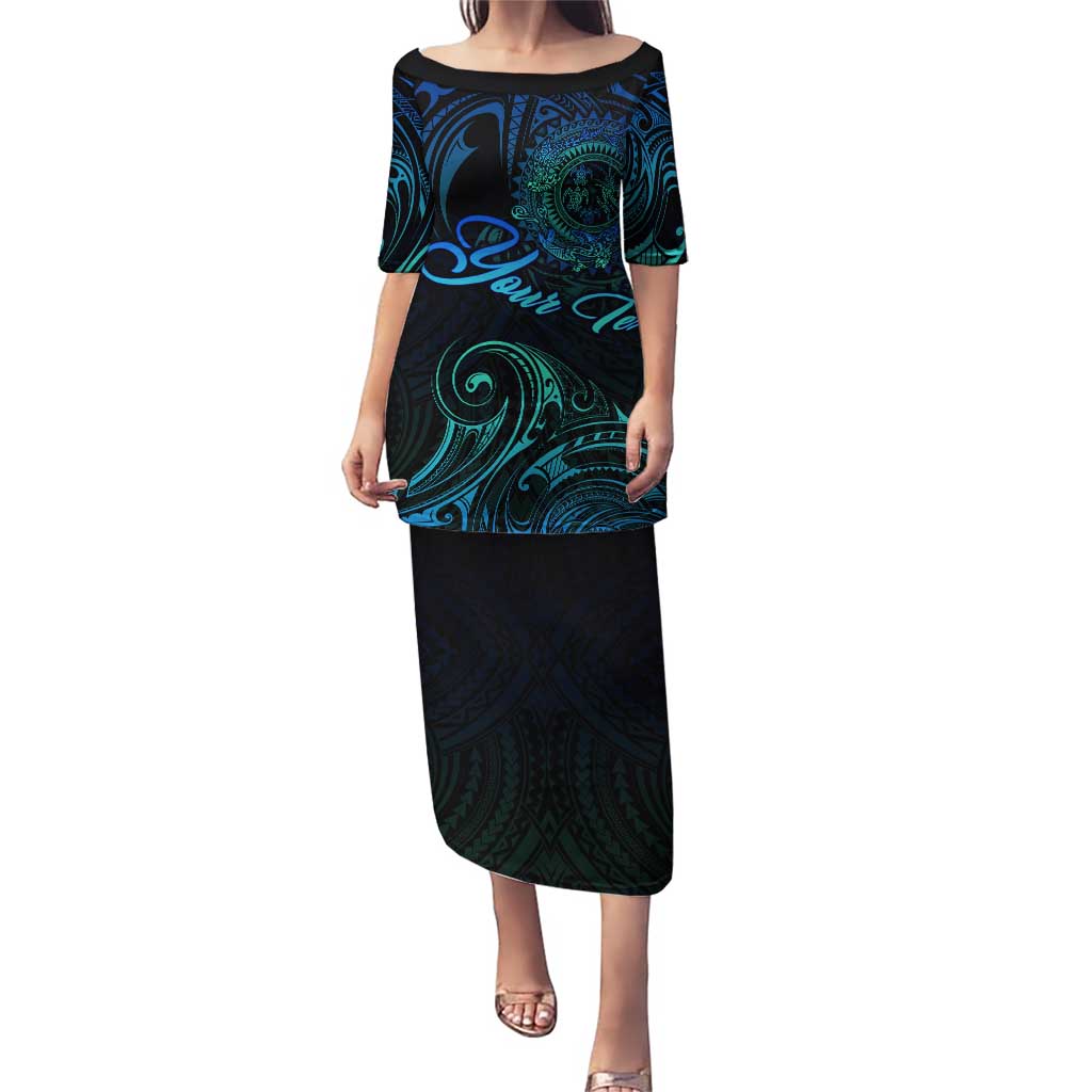 Sea Animal Polynesia Puletasi Polynesian Pattern