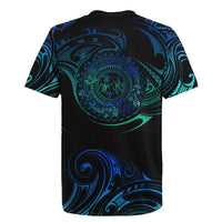 Sea Animal Polynesia Rugby Jersey Polynesian Pattern