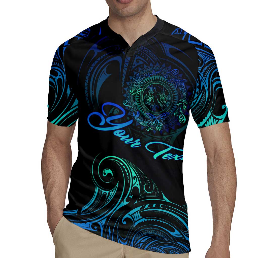 Sea Animal Polynesia Rugby Jersey Polynesian Pattern