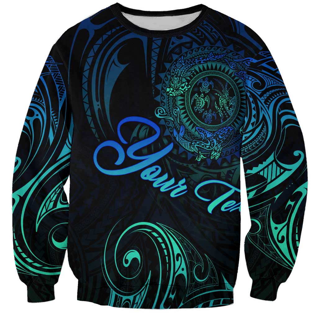 Sea Animal Polynesia Sweatshirt Polynesian Pattern