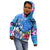 Aloha Hawaii Kid Hoodie Dolphins and Fish Hook Hibiscus