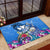Aloha Hawaii Rubber Doormat Dolphins and Fish Hook Hibiscus