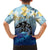 Mother And Baby Dolphins Family Matching Tank Maxi Dress and Hawaiian Shirt Hawaii Hibiscus
