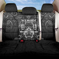 All Black Back Car Seat Cover New Zealand Rugby Mascot Maori