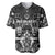 Personalized All Black Baseball Jersey New Zealand Rugby Mascot Maori