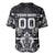 Personalized All Black Baseball Jersey New Zealand Rugby Mascot Maori