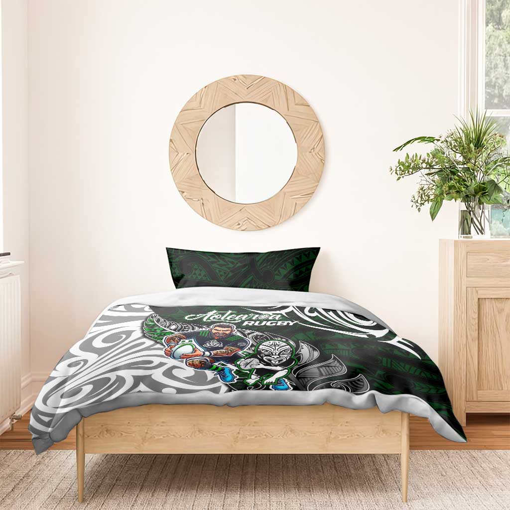 NZ Aotearoa Rugby Bedding Set New Zealand Silver Fern