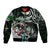 Personalized NZ Aotearoa Rugby Bomber Jacket New Zealand Silver Fern