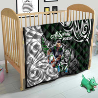 NZ Aotearoa Rugby Quilt New Zealand Silver Fern