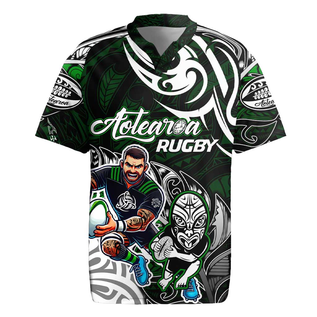 Personalized NZ Aotearoa Rugby Rugby Jersey New Zealand Silver Fern