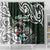 NZ Aotearoa Rugby Shower Curtain New Zealand Silver Fern