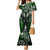 Personalised Warriors Maori Darts Family Matching Mermaid Dress and Hawaiian Shirt New Zealand Darts Silver Fern