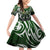 Personalised Warriors Maori Darts Family Matching Off Shoulder Short Dress and Hawaiian Shirt New Zealand Darts Silver Fern