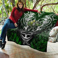 Warriors Maori Darts Quilt New Zealand Darts Silver Fern