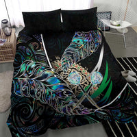 New Zealand Darts Bedding Set NZ Paua Shell Maori Fern