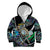 Personalised New Zealand Darts Kid Hoodie NZ Paua Shell Maori Fern