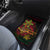 Vanuatu 45th Independence Anniversary Car Mats Flower Melanesian Namele Turtle - Polynesian Pride