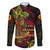 Custom Vanuatu 45th Independence Anniversary Family Matching Off Shoulder Short Dress and Hawaiian Shirt Flower Melanesian Namele Turtle - Polynesian Pride