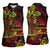 Custom Vanuatu 45th Independence Anniversary Women Sleeveless Polo Shirt Flower Melanesian Namele Turtle - Polynesian Pride