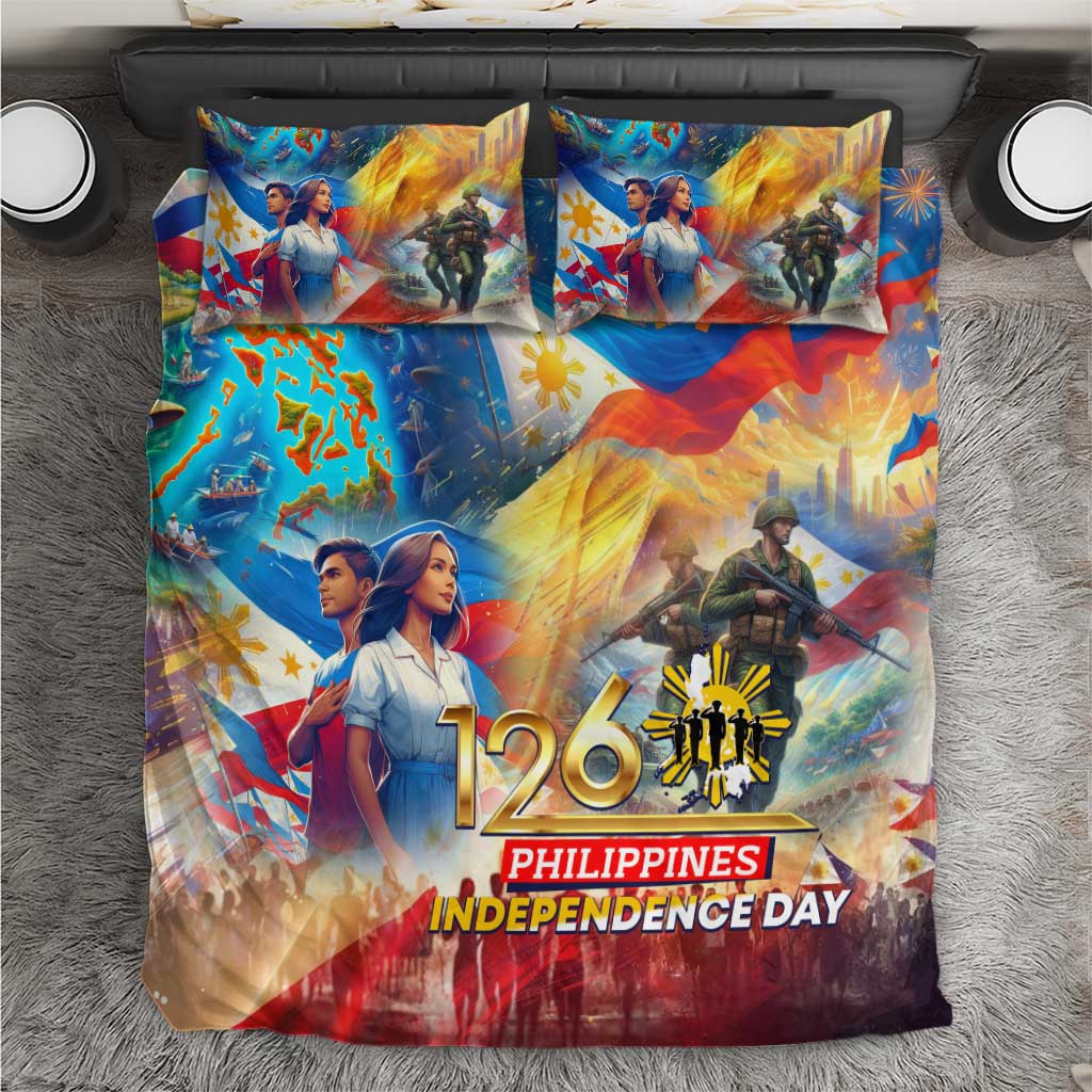 The Philippines 126th Independence Anniversary Bedding Set Art Style DT02 Art - Polynesian Pride