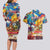 Custom The Philippines 126th Independence Anniversary Couples Matching Long Sleeve Bodycon Dress and Hawaiian Shirt Art Style - Polynesian Pride