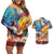 Custom The Philippines 126th Independence Anniversary Couples Matching Off Shoulder Short Dress and Hawaiian Shirt Art Style - Polynesian Pride