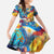 Custom The Philippines 126th Independence Anniversary Family Matching Summer Maxi Dress and Hawaiian Shirt Art Style - Polynesian Pride