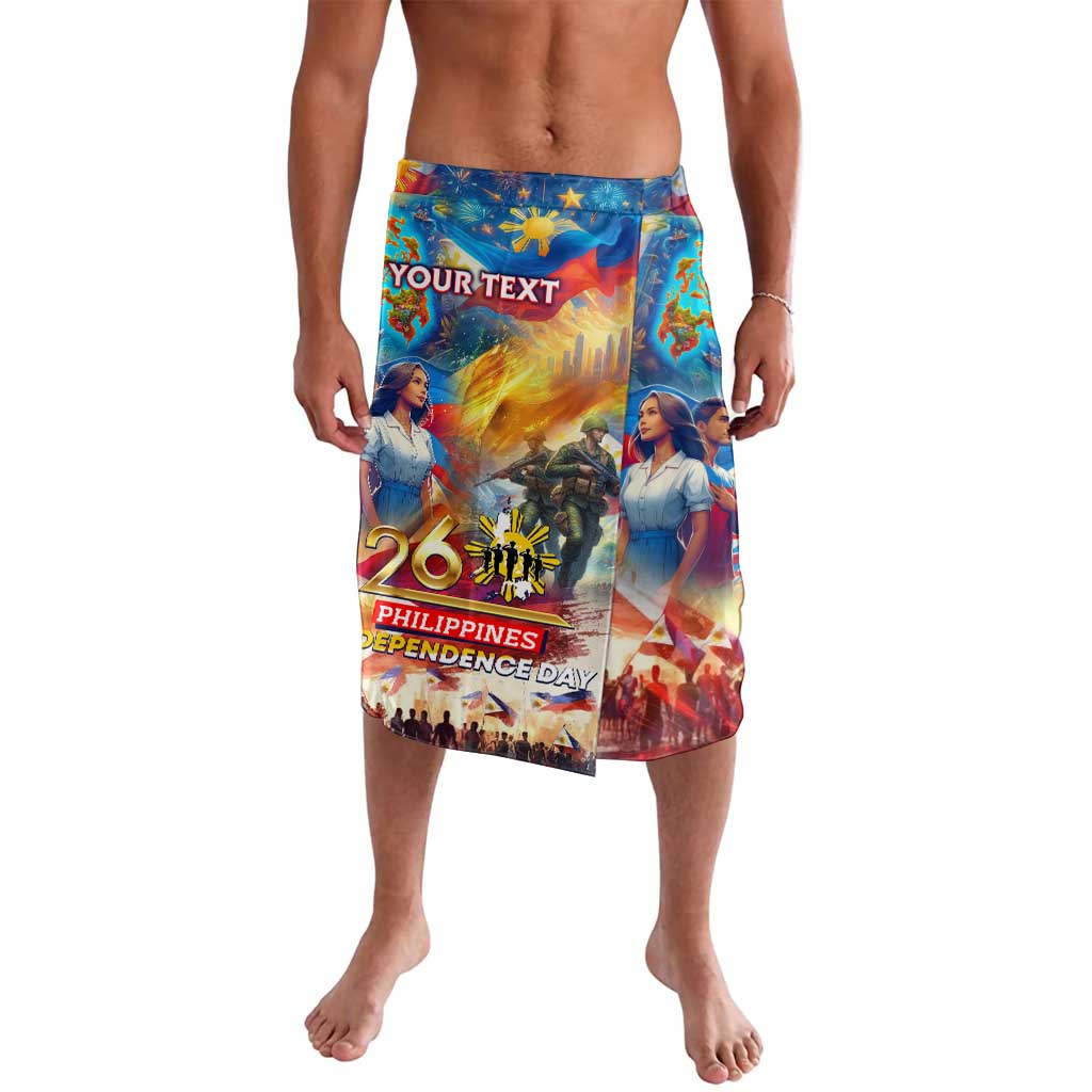 Custom The Philippines 126th Independence Anniversary Lavalava Art Style - Polynesian Pride