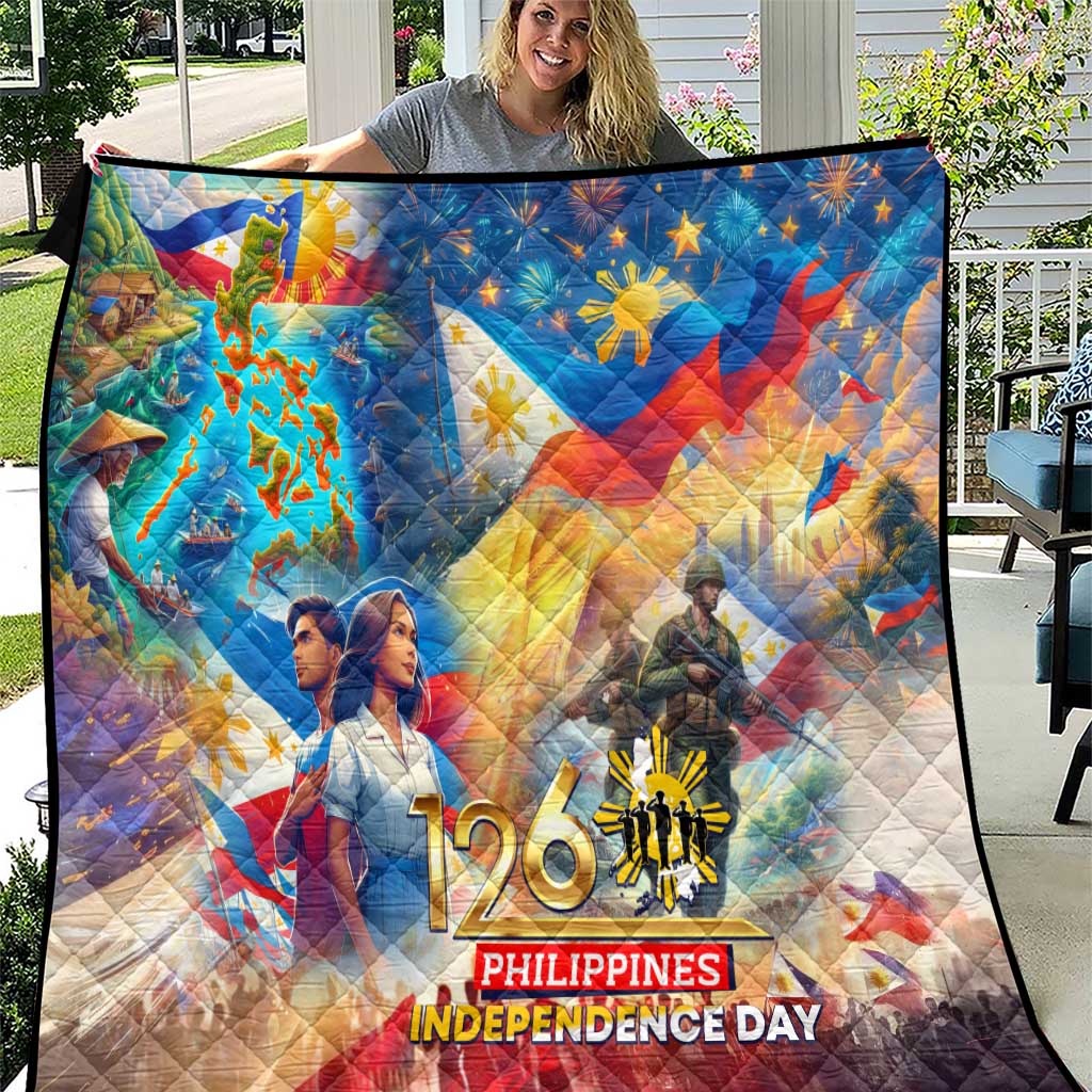 The Philippines 126th Independence Anniversary Quilt Art Style DT02 Art - Polynesian Pride