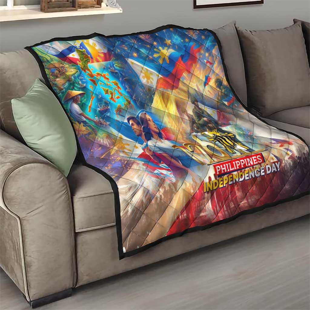 The Philippines 126th Independence Anniversary Quilt Art Style - Polynesian Pride